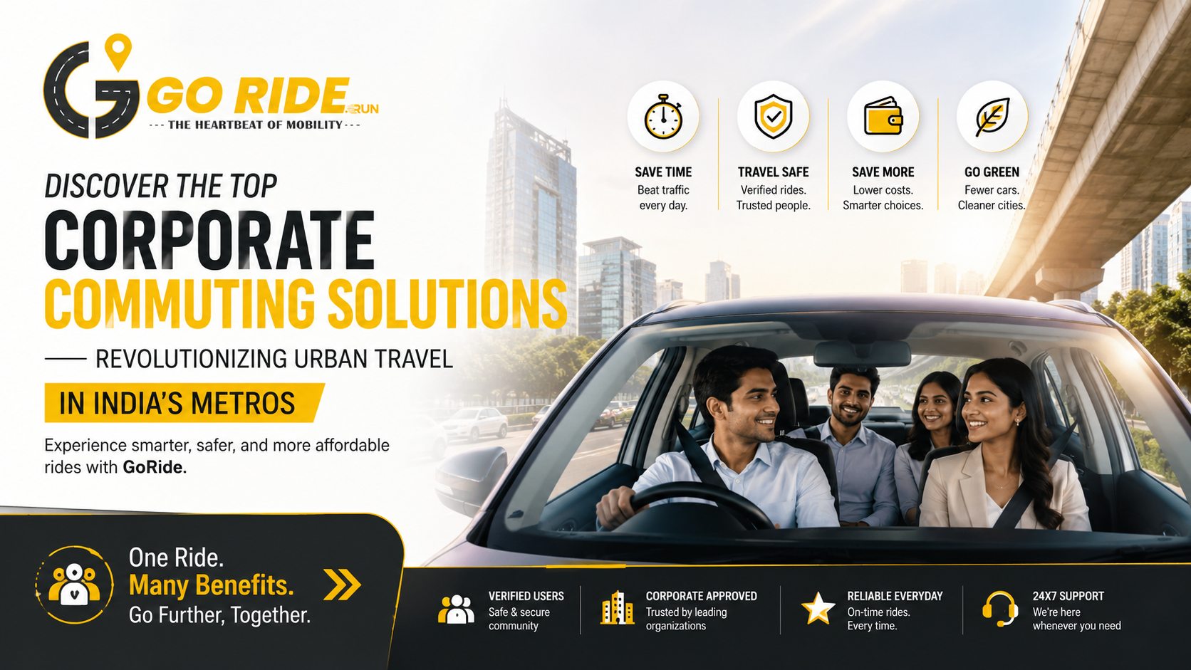 Revolutionizing Urban Travel: Top 5 Corporate Commuting Solutions to Transform Your Daily Ride in Indian Metros