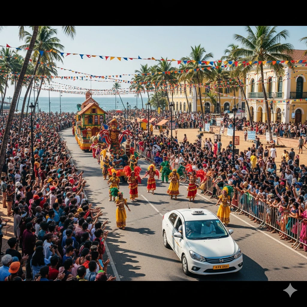 Goa Carnival 2026 Starts February 13 and Why GoRide Makes Your Travel Easy