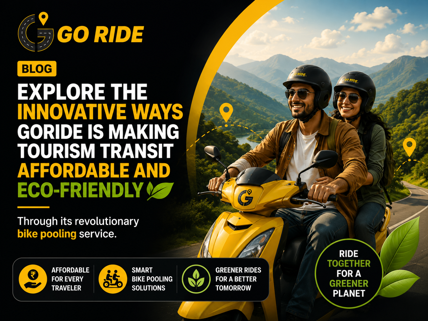 Budget Travel Insights: How GoRide's Bike Pooling is Revolutionizing Affordable Tourism Transit