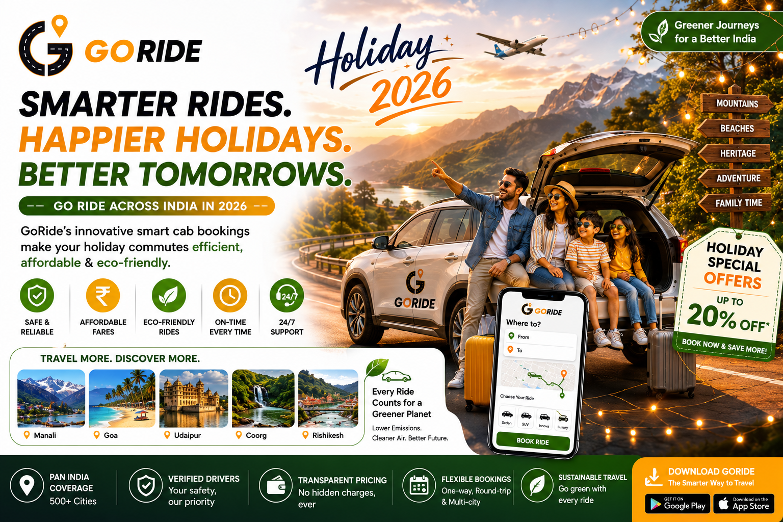 Festive Travel Trends 2026: How GoRide's Smart Cab Bookings Are Simplifying Holiday Commutes Across India