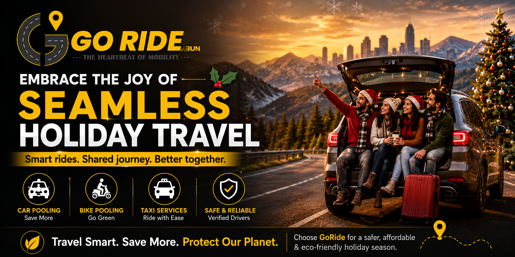 Navigating Festive Frenzy: How GoRide's Smart Cab Bookings Are Transforming Holiday Travel