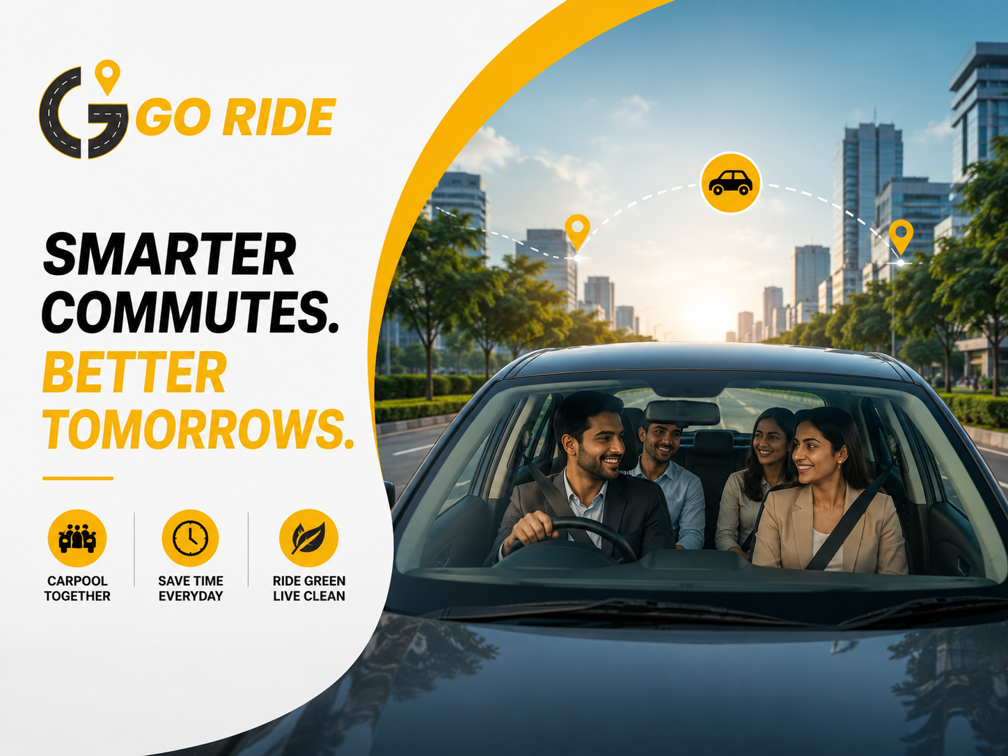 Unlocking Efficiency: How GoRide’s Carpool Solutions are Transforming Daily Office Commuting for Modern Professionals